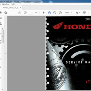 Honda VT750 Service Manual - PDF DOWNLOAD
