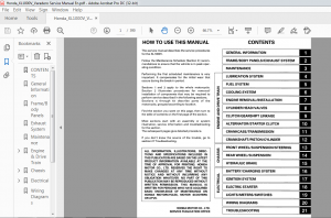 Honda XL1000V Varadero Service Manual - PDF DOWNLOAD - HeyDownloads ...