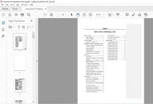Hummer H1 Operators Manual