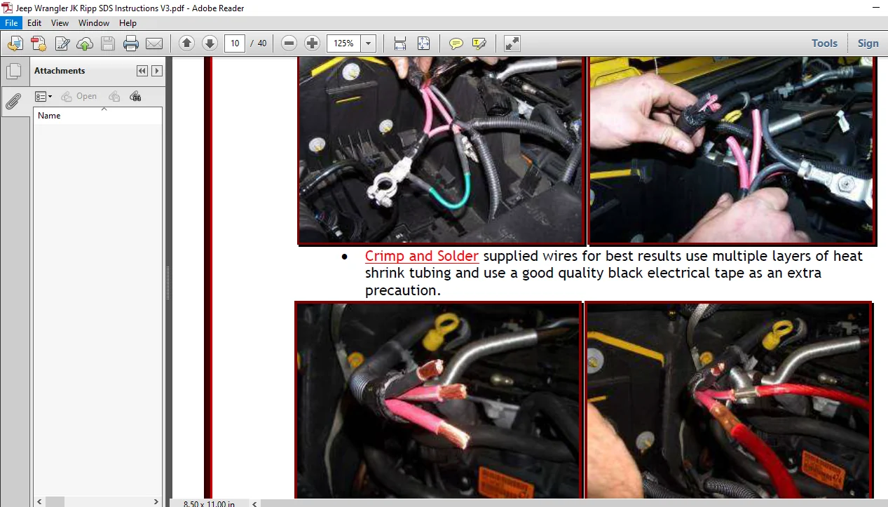 Jeep Wrangler JK Ripp SDS Instructions Manual - PDF DOWNLOAD - Image 4