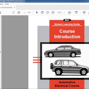 KIA AUTOMOTIVE ELECTRICAL COURSE MANUAL