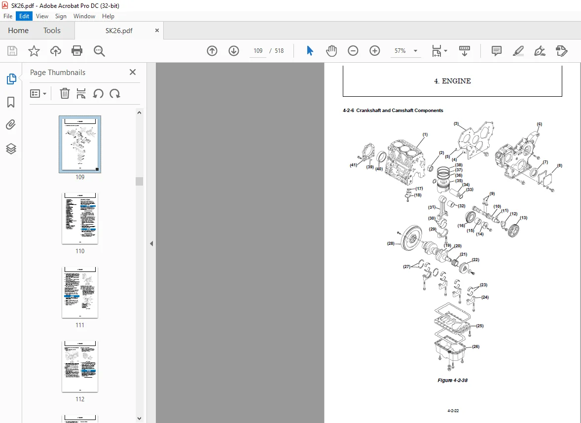 KOBELCO SK26 SHOP MANUAL - PDF DOWNLOAD - Image 4