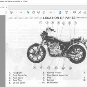 Kawasaki KZ440,Z440 Owners Manual - PDF DOWNLOAD