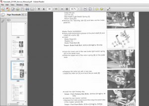 Kawasaki Ninja ZX-10R Motorcycle Service Manual - PDF DOWNLOAD ...