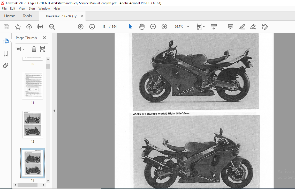 Ewell støbt ~ side Kawasaki Ninja ZX-7RR Ninja ZX-7R Motorcycle Service Manual - PDF DOWNLOAD  - HeyDownloads - Manual Downloads