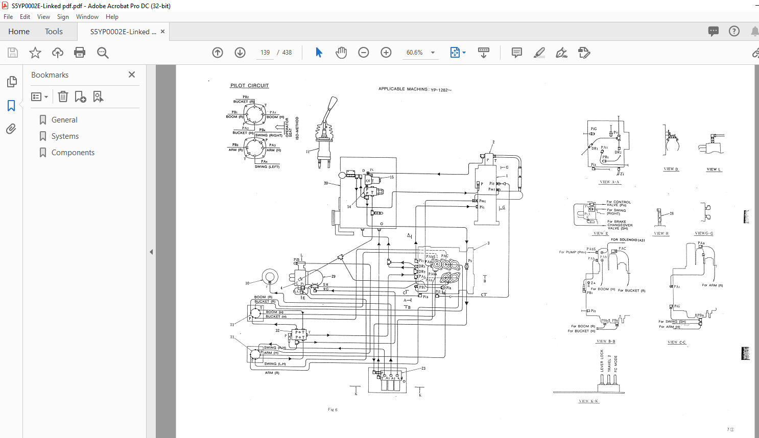 Kobelco MD140BLC Hydraulic Excavator Service Manual - PDF DOWNLOAD ...