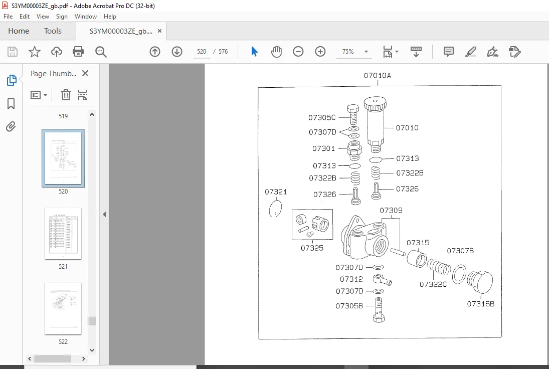 Kobelco SK170LC-6ES Hydraulic Excavators Parts Manual - PDF DOWNLOAD - Image 4