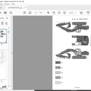 Kobelco SK210 SK210LC Hydraulic Excavator Parts Manual - PDF DOWNLOAD