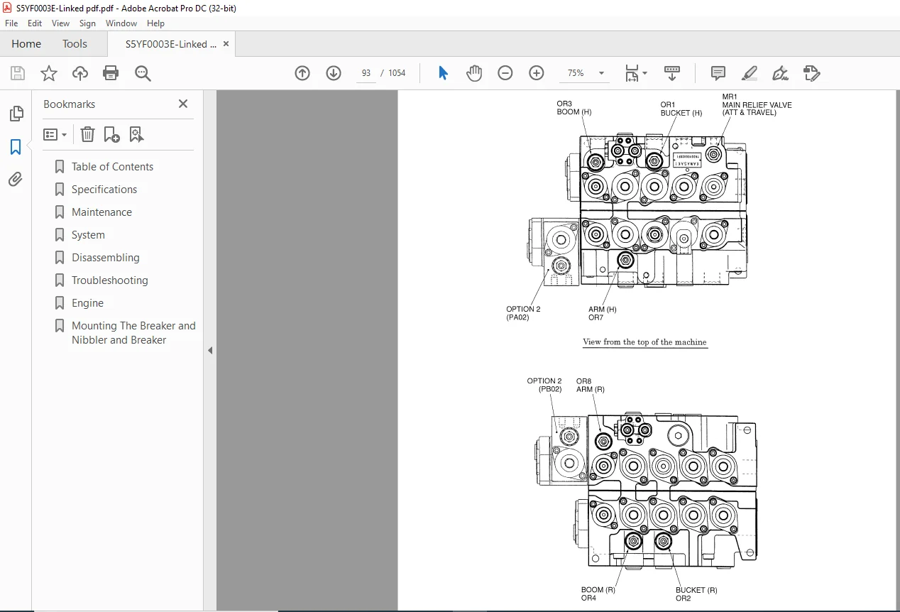 Kobelco SK235SR-1ES SK235SRLC-1ES SK235SRNLC-1ES Hydraulic Excavator Shop Manual - Image 3