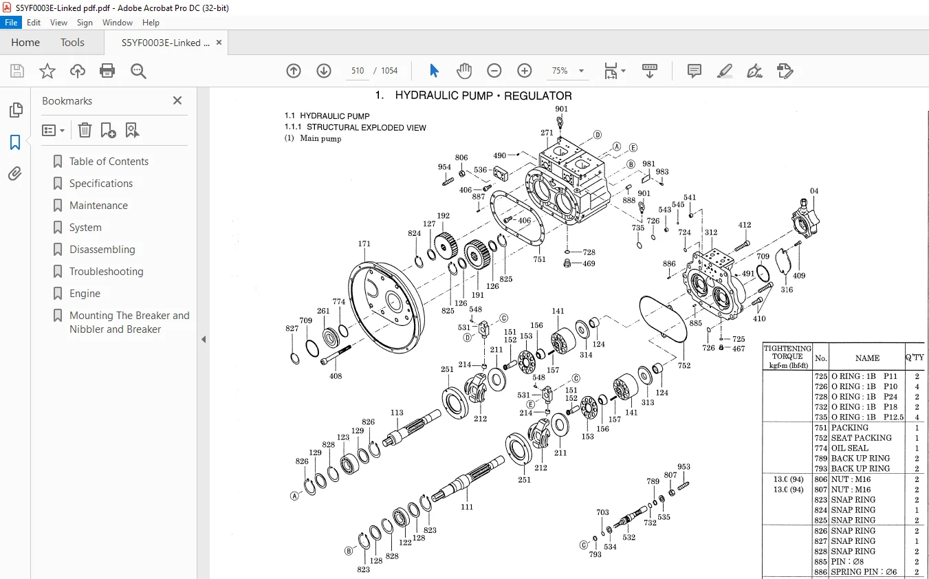Kobelco SK235SR-1ES SK235SRLC-1ES SK235SRNLC-1ES Hydraulic Excavator Shop Manual - Image 4