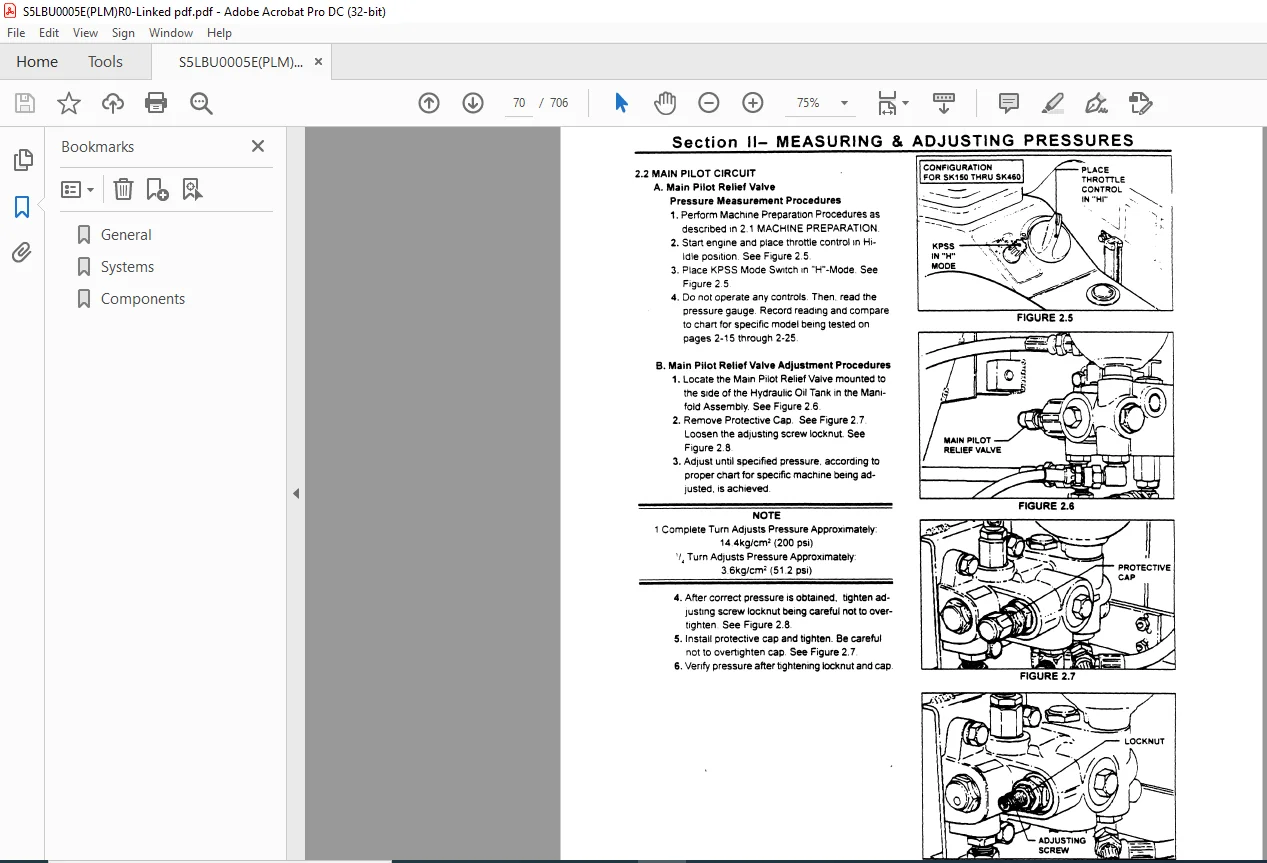 Kobelco SK270LC IV Hydraulic Excavator Service Manual - PDF DOWNLOAD - Image 3