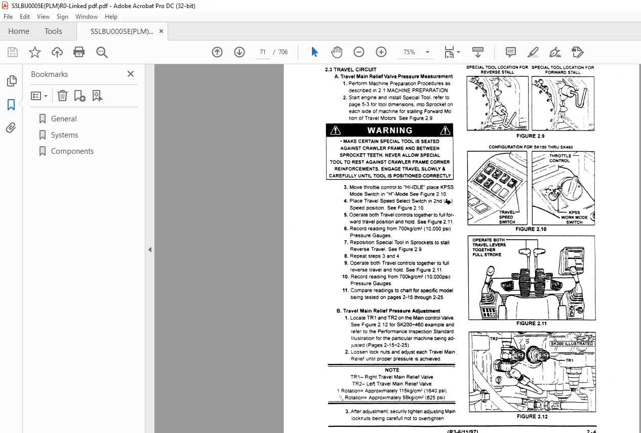 Kobelco SK270LC IV Hydraulic Excavator Service Manual - PDF DOWNLOAD - Image 4