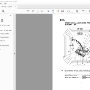 Kobelco SK300 SK300LC SK400 SK400LC Mark III Series Hydraulic Excavator Serviceman Handbook