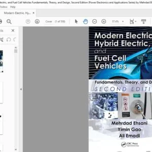 MODERN ELECTRIC HYBRID ELECTRIC & FUEL CELL VEHICLES MANUAL