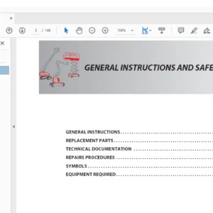 Manitou 78 SEC 2 100 SEC 2 120 SEC 2 Repair Manual - PDF DOWNLOAD