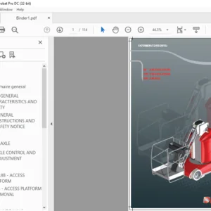Manitou 80 VJR Evolution 100 VJR Evolution 100 VJR AUS Repair Manual - PDF DOWNLOAD