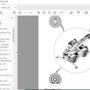 Manitou MRT 1850 MRT 2150 MRT 2540 PLUS-E3 PRIVILEGE Repair Manual - PDF DOWNLOAD