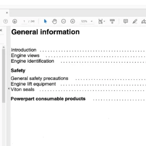 Manitou MS 130D Service Manual - PDF DOWNLOAD