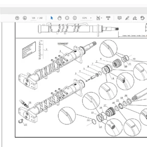 Manitou MT 420 H Parts Catalogue Manual - PDF DOWNLOAD