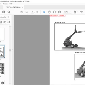 Manitou TMT 320 HT TMT 320 FL HT TURBO Operator Manual - PDF DOWNLOAD