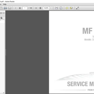 Massey Ferguson MF 3300 Series Corn Header 3308 3312 3316 Service Manual – PDF DOWNLOAD