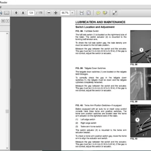 Massey Ferguson MFBaler 1835 1837 1839 Small Square Baler Service Manual – PDF DOWNLOAD