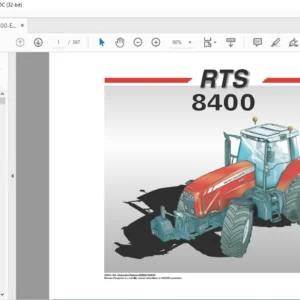 Massey Ferguson SA 8700 Repair Time Schedule Manual – PDF DOWNLOAD