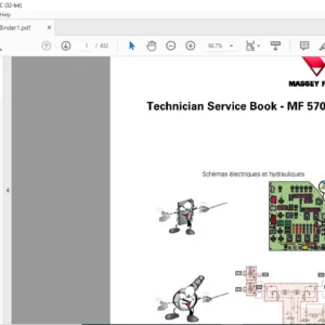 Massey Ferguson SA MF 5700 SL Technician Workshop Service Manual – PDF DOWNLOAD