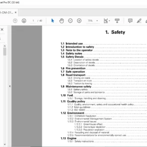 Massey Ferguson SA MF HYBRID MF4690 MF5690 MF6690 Operators Manual – PDF DOWNLOAD