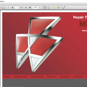 Massey Ferguson SA MF8250 DynaFlex Header 16′ 18′ 20′ 23′ 25′ & 30′ Repair Time Schedule Manual