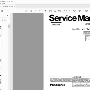 Panasonic CF-19KDRAXCM NOTEBOOK COMPUTER Service Manual - PDF DOWNLOAD