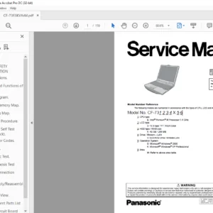 Panasonic CF-731 2 3 4 X 5 6 NOTEBOOK COMPUTER Service Manual - PDF DOWNLOAD