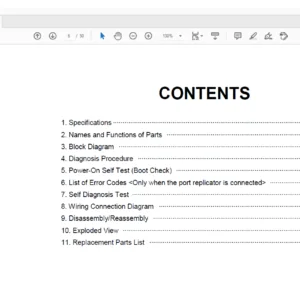 Panasonic CF-74ECBAXBM NOTEBOOK COMPUTER Service Manual - PDF DOWNLOAD