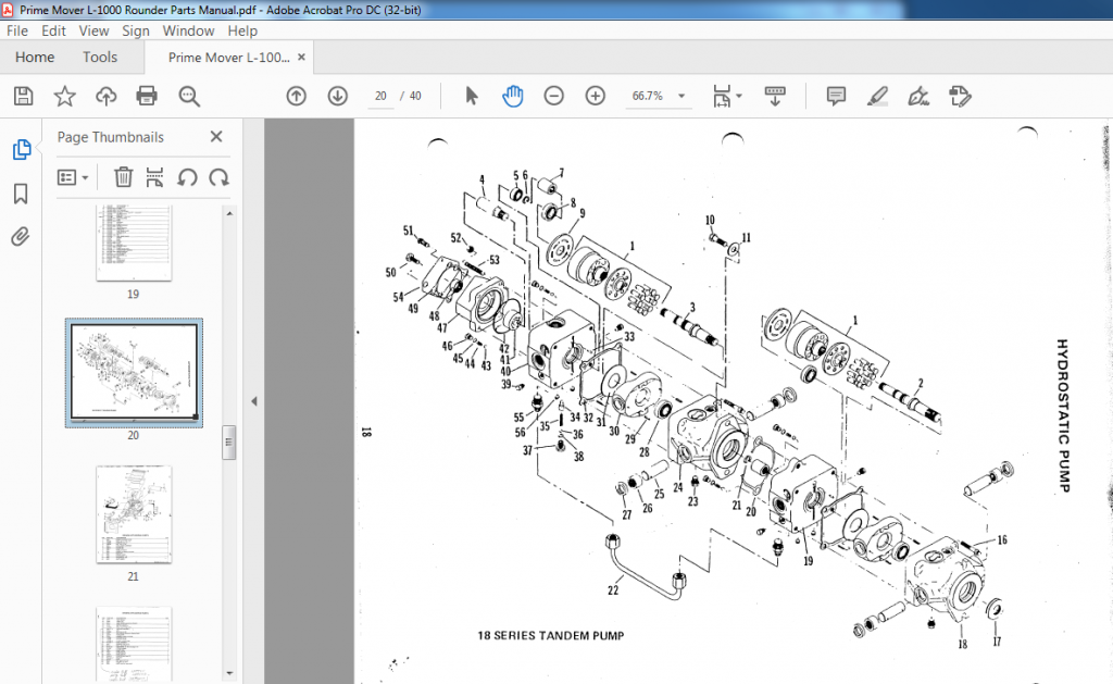 Prime Mover L-1000 Rounder Parts Manual - PDF DOWNLOAD - HeyDownloads ...