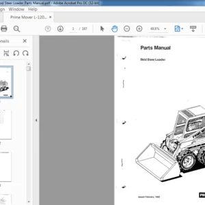 Prime Mover L-1200 Skid Steer Loader Parts Manual - PDF DOWNLOAD