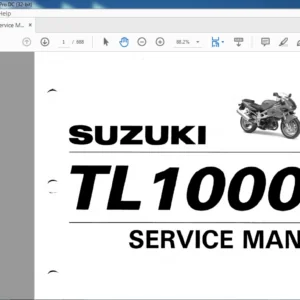 SUZUKI TL 1000S SERVICE MANUAL  - PDF DOWNLOAD