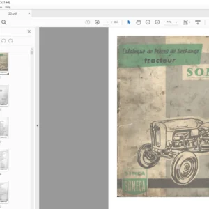 Someca SOM30B Catalogue de pièces détachées - PDF DOWNLOAD