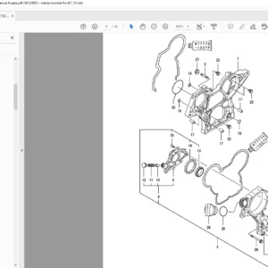 TAKEUCHI TB215R Hydraulic Excavator Parts Manual - PDF DOWNLOAD