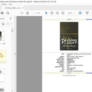 TAKING FLIGHT EDUCATION & TRAINING FOR AVIATION CAREERS MANUAL
