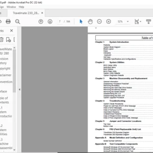 TravelMate 230 280 Guide Service  Manual - PDF DOWNLOAD