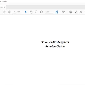 TravelMate 3010 Laptop  Guide Service Manual - PDF DOWNLOAD