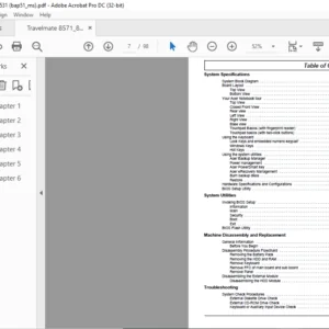TravelMate 8571 8531 Series Laptop  Service Guide Manual - PDF DOWNLOAD