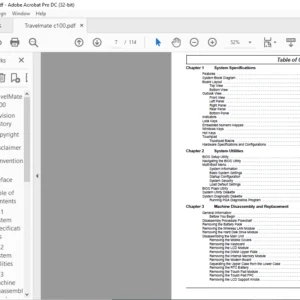 TravelMate C100 Laptop  Service Guide Manual - PDF DOWNLOAD
