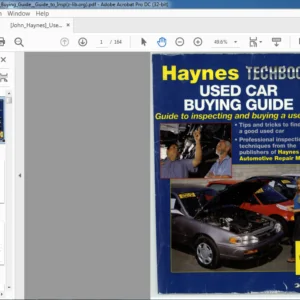 USED CAR BUYING GUIDE TECHBOOK MANUAL