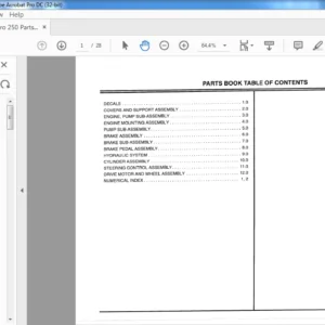 Workpro 250 Parts Manual - PDF DOWNLOAD