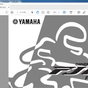 YAMAHA FJR 1300N OWNER'S MANUAL - PDF DOWNLOAD
