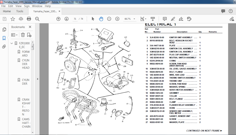 yamaha fascino spare parts online