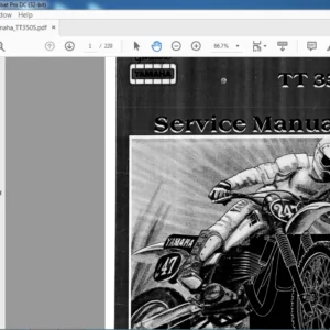 Yamaha TT350S Service Manual - PDF DOWNLOAD
