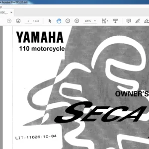 YAMAHA XJ600 XJ600 SKC OWNER'S MANUAL - PDF DOWNLOAD