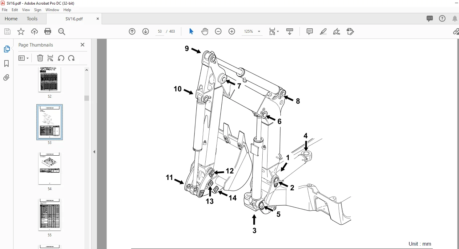YANMAR SV16 EXCAVATOR SERVICE MANUAL - PDF DOWNLOAD - Image 3